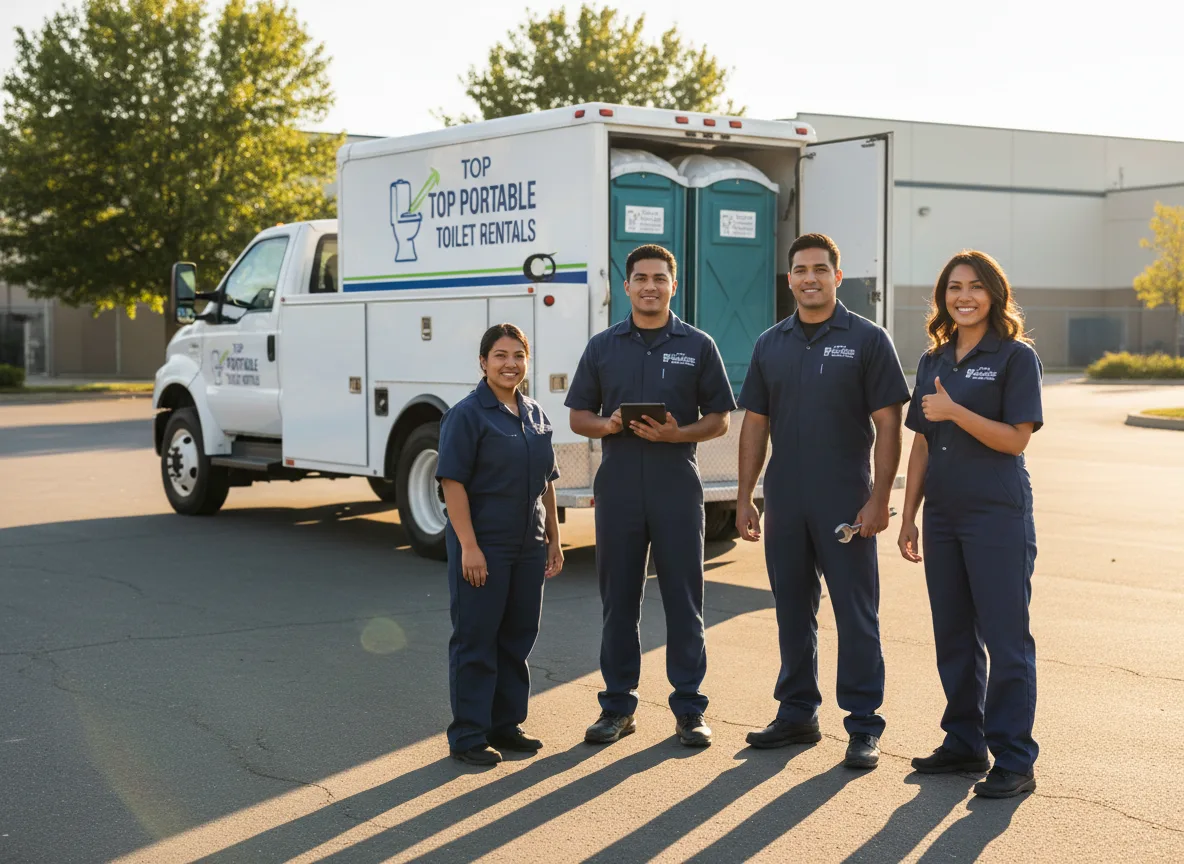 Short Term Porta Potty Rental company in Frederick, IL